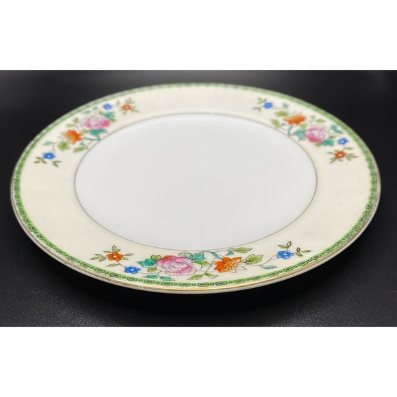 Hand Painted Bread Plate by Meito China Made in Japan VINTAGE #1 - Picture 4 of 5